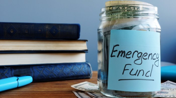 Financial advice for building an emergency fund