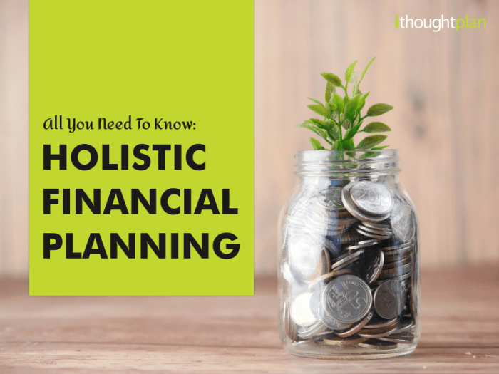 Holistic financial planning for holistic well-being